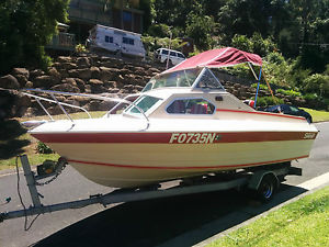 Stejcraft 4.77 Metre with near new Outboard