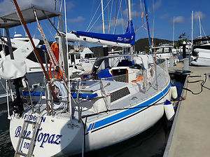 Offshore cruising yacht. Bluewater sailing yacht. Safe, family, cruising yacht.