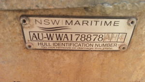 tinnie aluminium  3,3 metres registered