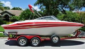 2005 FOUR WINNS 210 HORIZON ~ FOLDING TRAILER ~ 5.7 VOLVO ~ 50 HOURS ~ EXC.COND!