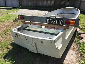 12ft tinny with rego selling quick and cheap.