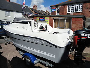 2013 SPECTRUM 480 CABIN FISHING BOAT