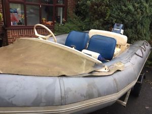 Avon 4 metre rigid inflatable boat project