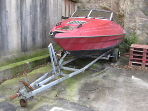Fletcher Bravo ZS 23ft Boat on 26ft Trailer