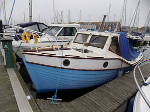 21ft fishing boat, Colvic type, Parkstone bay