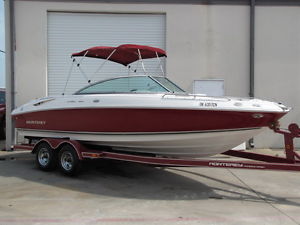 NO RESERVE!06 MONTEREY MONTURA 228 SI, BOAT,5.7 L GXI VOLVO PENTA INJECTED MOTOR