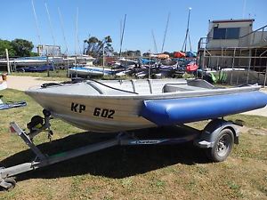 3.8 Metre Tinnie with 15HP Yamaha OB