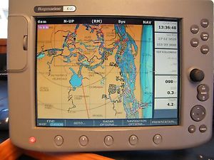 Raymarine C120 plotter and radar