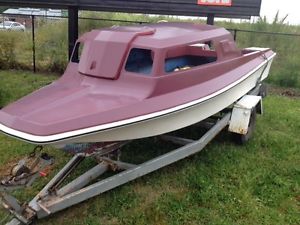 swiftcraft half cabin, fishing, project cheap.
