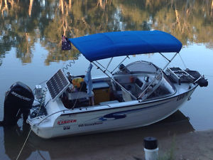 2008 Stacer Estuary Master 449 Boat,Mercury 40 HP EFI 4 stroke motor & trailer