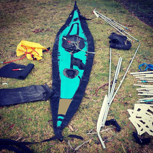 Folding Kayak - Feathercraft Khatsalano - with bag and rudder kit
