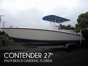 2005 Contender 27 Center Console