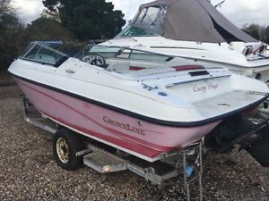 BOAT CROWLINE PROJECT ON TRAILER