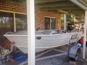 3.7 mtr quintrex new30hp boat package