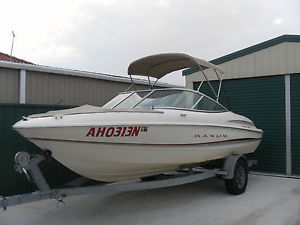 2002 Maxum Bowrider 1900SR (Fish, Cruise, Ski)