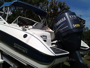 Boat, Stejcraft Bahama Bowrider,  115 Hp Yahama 4 stroke,  160 hrs  only.