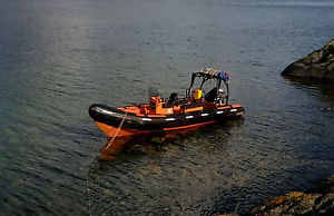 Delta 6.5 frc Rib. Suzuki 140hp outboard.
