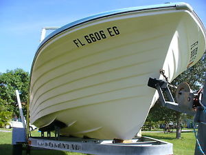 CLASSIC FIBERGLASS 1970 STEURY V416 ORIGINAL 85HP JOHNSON CONTINENTAL TRAILER