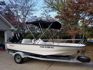 2007 Boston Whaler 150 Sport 15' with trailer Mercury 60 bigfoot