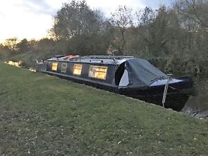 Narrow boat Canal Boat Crusier Stern