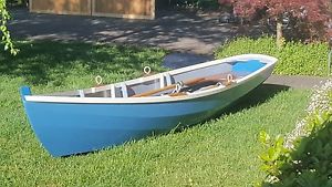 Rowing Skiff Boat 4.6mt and oars Pick up Sydney Wollongong or Bowral