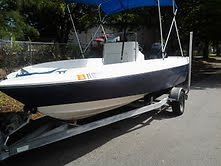 1986 Bayliner center console