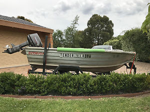 3.1m Bermuda Aluminium Tinnie with 9.8hp Tohatsu Motor