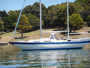 Manitou 32ft center cockpit fiberglass ketch just antifouled (sydney hbr) No Res