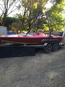 Shepirocraft ski/wake boat