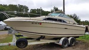 1982 Sea Ray boat and trailer Mercruiser 5.0L 228 hp great first boat
