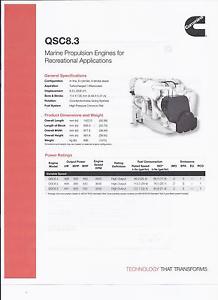 Cummins QSC500 HO Marine  Diesel  Engine