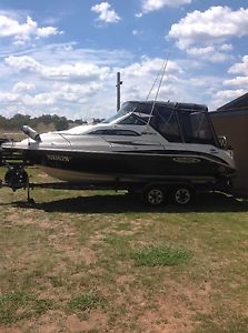 2009 Whittley 2180 cruiser on trailer