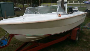 Haines hunter runabout with 70hp Johnson ready to go