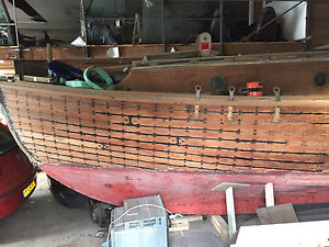 Classic1951 timber built yacht Lynette class Stem Head Sloop 22ft 3 berth