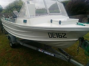 Quintrex 4.4mtr boat