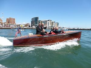 1937 Classic Vintage 17ft Chris Craft Motor Boat