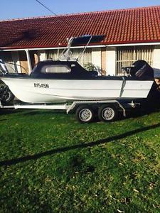 boat and trailer