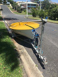 Sail boat and trailer