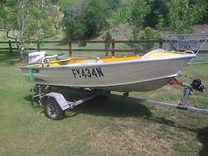 12ft Savage Aluminium Boat
