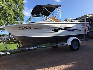 Aluminium Quintrex Boat Escape 2011 4.30m With Yamaha 40HP