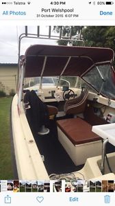 16 ft fibre glass boat ( pride )