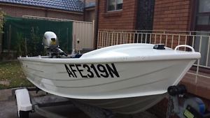 QUINTREX 375 DART ALUMINIUM BOAT 20 HP HONDA 4 STROKE