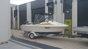 5metre seafarer fishing boat 90hp suzuki low hours