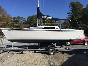 1988 Hunter 23 wing keel