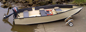 PORTA-BOTE (BOAT) 12 ft. GENESIS III SERIES WITH 5 H.P. YAMAHA MOTOR (AS NEW)