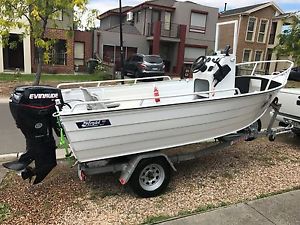 Boat - 4.3M Stessl Aluminium Centre Console