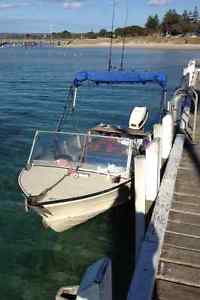 Deposit Quintrex 4.3m FishAbout Aluminium Tinnie Tinny Registered Boat & Trailer