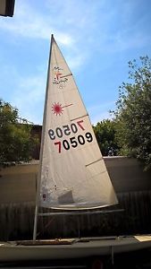 Laser sailing yacht Full Rig