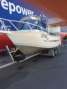 Ally fisher. Western craft 600. NO RESERVE! Tinny aluminium boat fishing