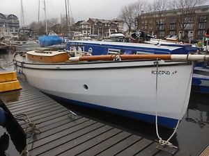 38 foot steel gaff rigged cutter top sail sailing boat in STH LONDON £20.000 ono